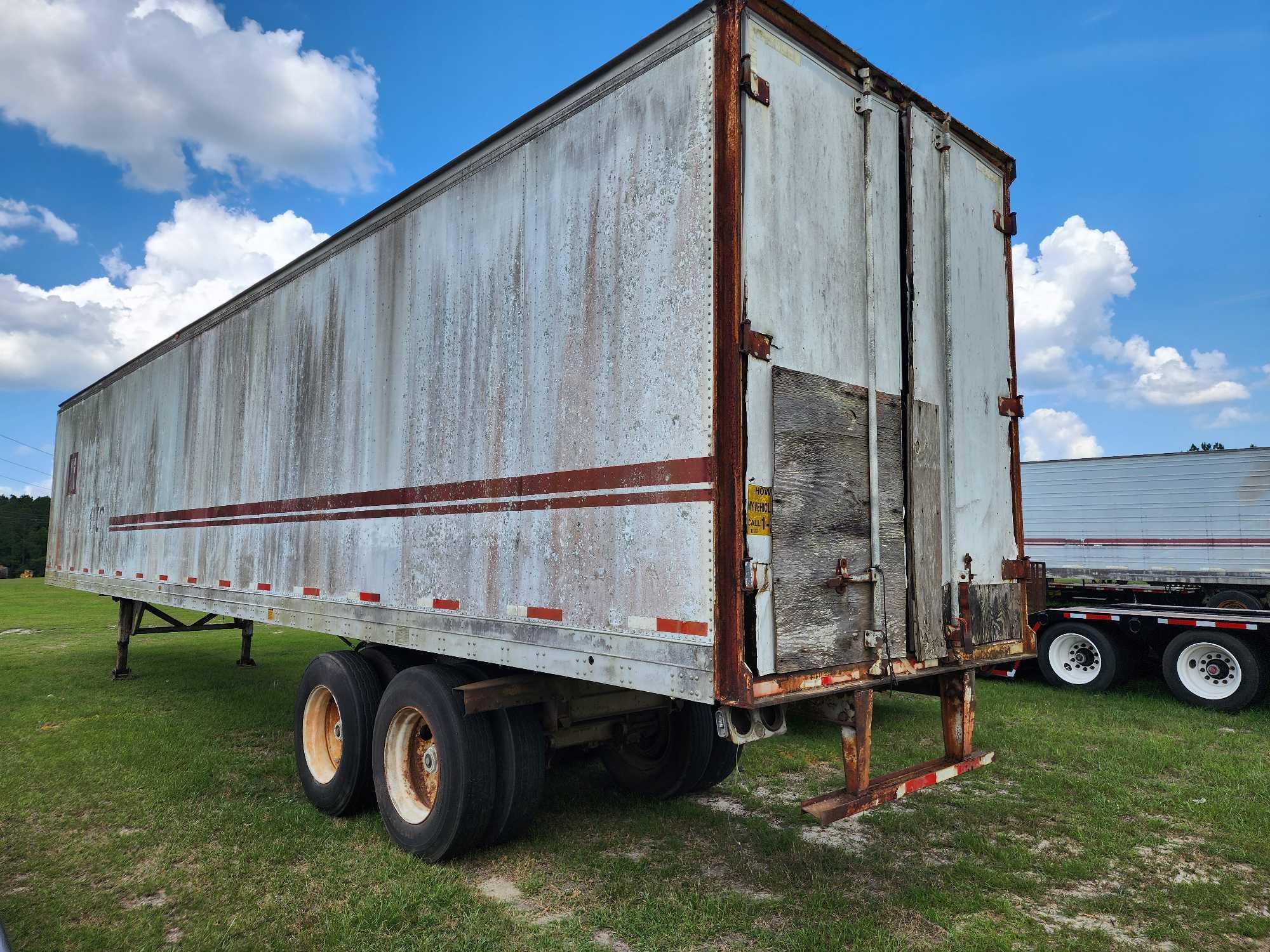 8' X 45' T/A VAN TRAILER