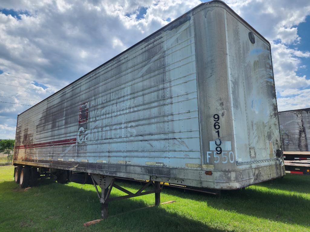 8' X 45' T/A VAN TRAILER