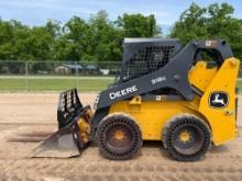 2021 JOHN DEERE 318G SKID STEER