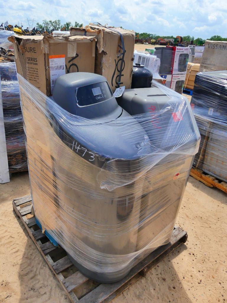 PALLET OF WATER SOFTNERS & MORE