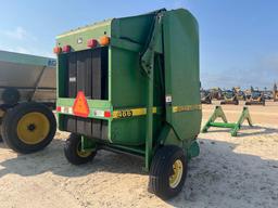 JOHN DEERE 466 ROUND HAY BALER