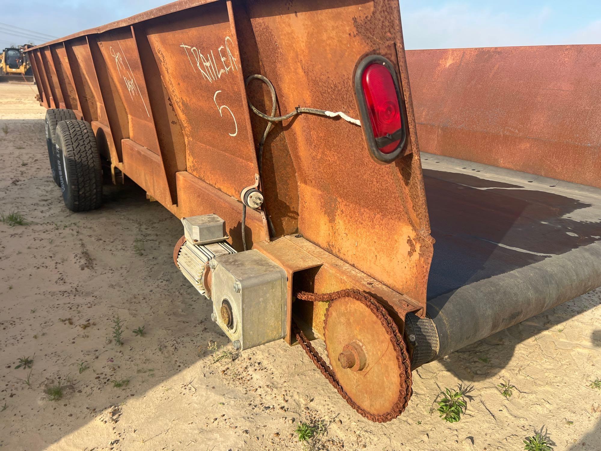 GRANVILLE 32' LIVE BOTTOM LOOSE TOBACCO TRAILER