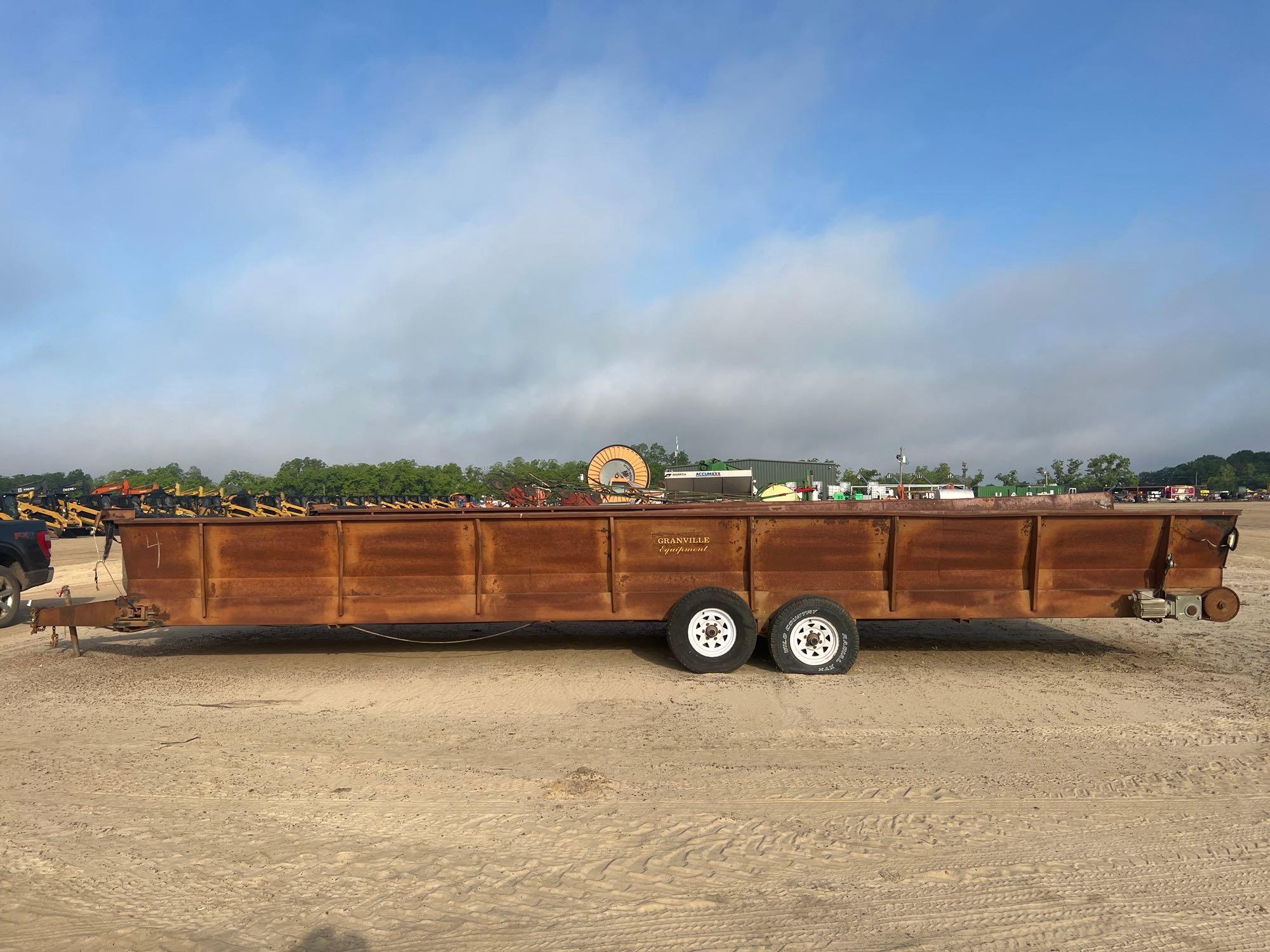 GRANVILLE 32' LIVE BOTTOM LOOSE TOBACCO TRAILER