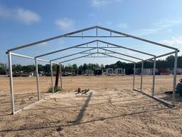 20' X 20' GALVANIZED BUILDING FRAME