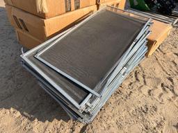 PALLET OF 24" X 24" SCREENS