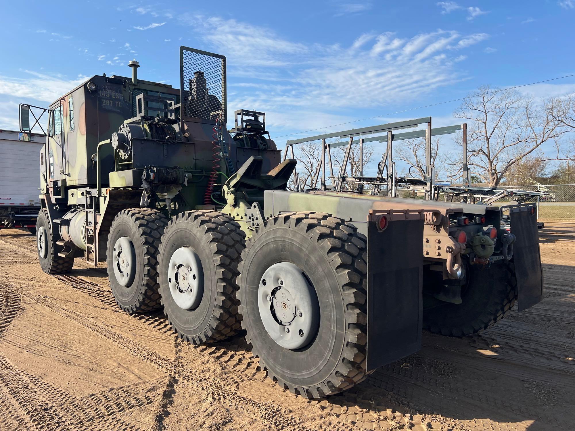 1993 OSHKOSH M1070 MILITARY TANK TRANSPORTER TRK