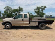 1999 FORD F-350 SUPER DUTY FLAT BED TRUCK