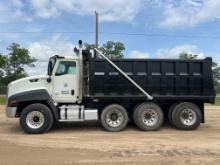 2014 CATERPILLAR CT660S SBA 6X4 DUMP TRUCK