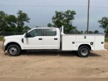 2017 FORD F-350 XL CREW CAB SERVICE TRUCK