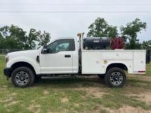 2019 FORD F-250XL SINGLE CAB SERVICE TRUCK