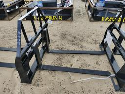UNUSED AGT QUICK ATTACH MAST W/ 48" FORKS