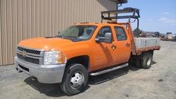 2012 Chevy 3500 Flatbed Pick-Up
