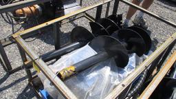 New Agrotk Quick Attach Auger w/3 Bits