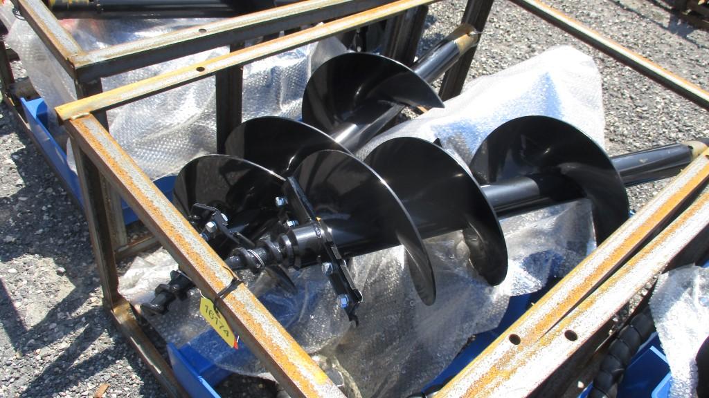 New Agrotk Quick Attach Auger w/3 Bits
