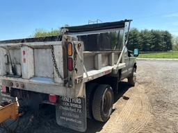 2002 Ford F550 Single Axle Dump Truck