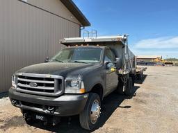 2002 Ford F550 Single Axle Dump Truck