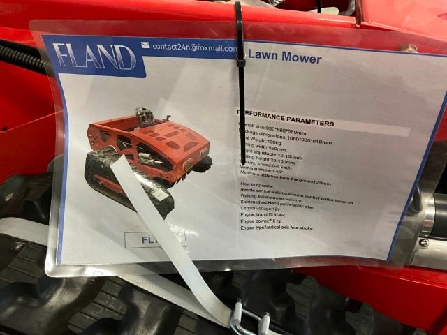 New Fland FL750 Remote Control Track Mower