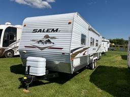 2008 Salem Bumper Pull Travel Trailer