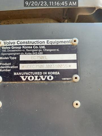 2017 Volvo EC750EL Excavator