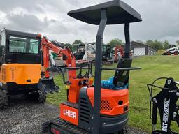 NEW 2024 AGROTK LH12R Mini Excavator (ORANGE)