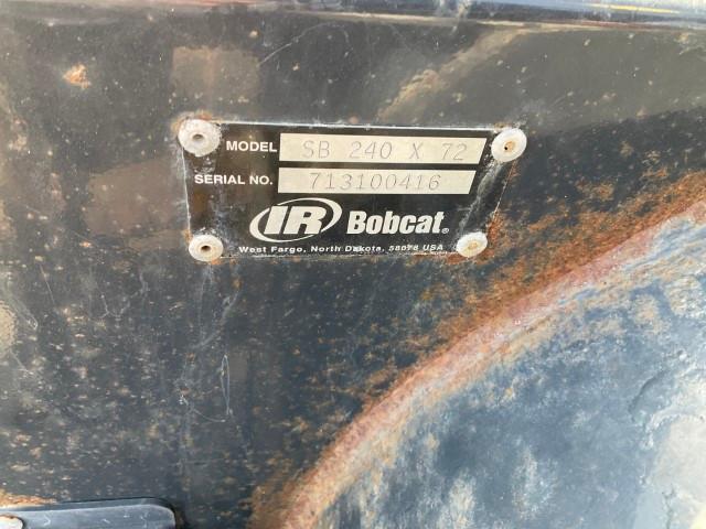 New 72" Bobcat CB240 Snow Blower