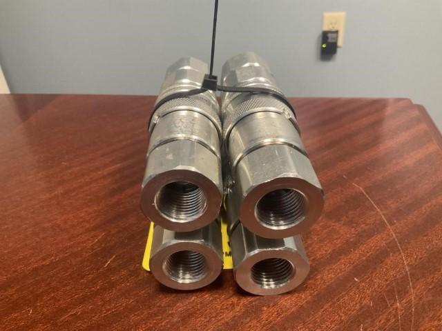 (4) Sets of Hydraulic Couplers