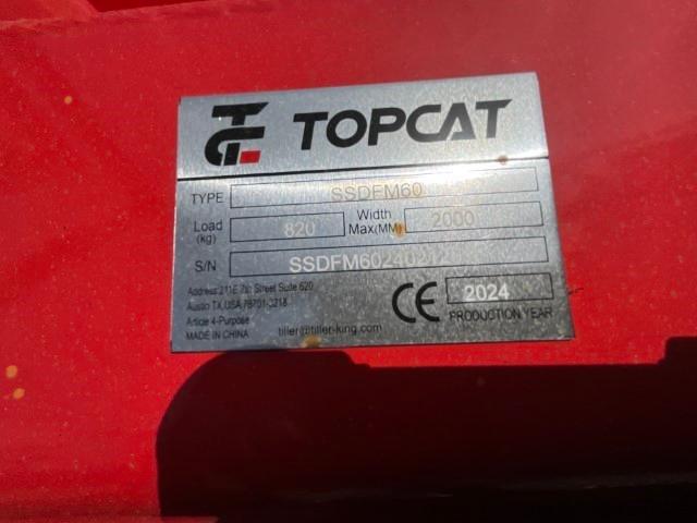 New 72" Topcat Forestry Disc Mulcher