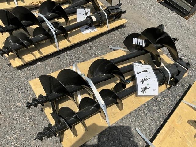 New Miva Mini-Excavator Auger 3 Bits