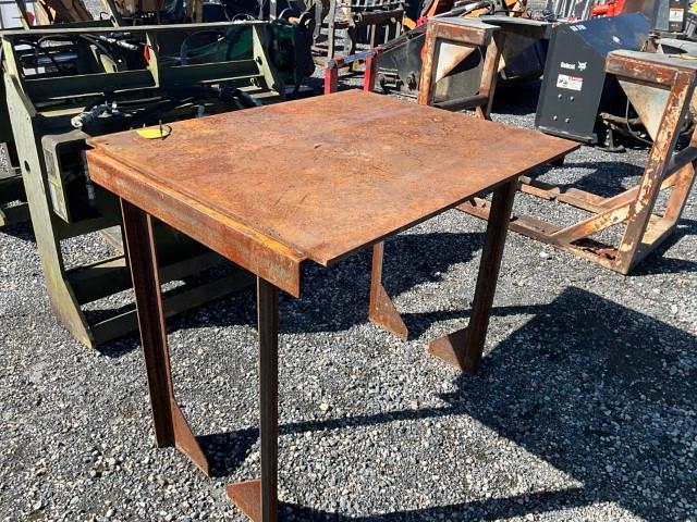 3' x 3' Steel Table