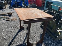 3' x 3' Steel Table
