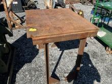 3' x 3' Steel Table