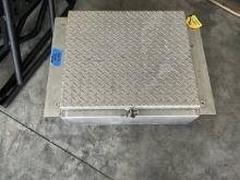 Diamond Plate Drop in Trailer Toolbox