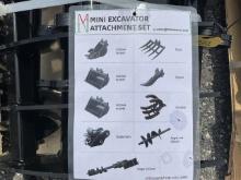 New Lanty Mini-Excavator Attachment Set