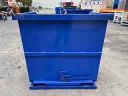 Brand New 1 Cubic Yard Self Dumping Hopper (N73E)