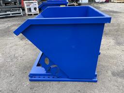Brand New 1 Cubic Yard Self Dumping Hopper (N73E)
