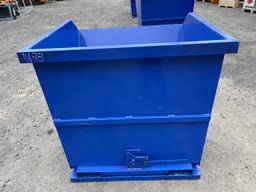 Brand New 1 Cubic Yard Self Dumping Hopper (N73E)