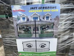 Lot of 3 Set 14ft "Cattle" Iron Gates (N40E)