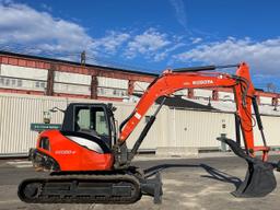 2018 Kubota KX080-4 Excavator with Hydraulic Thumb