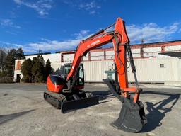 2018 Kubota KX080-4 Excavator with Hydraulic Thumb