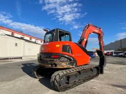 2018 Kubota KX080-4 Excavator with Hydraulic Thumb