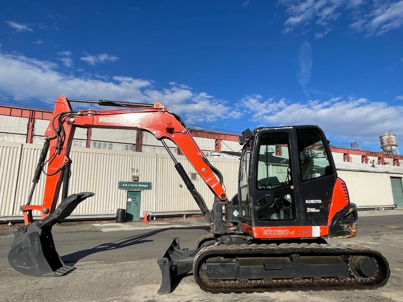 2018 Kubota KX080-4 Excavator with Hydraulic Thumb