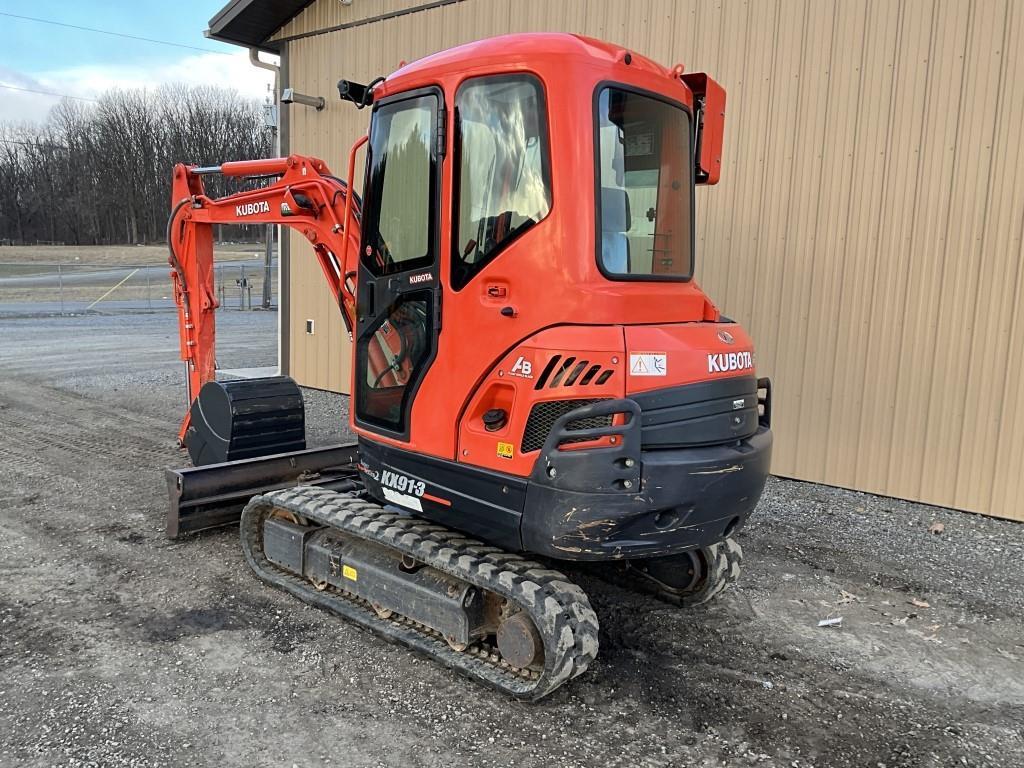 2017 Kubota KX91-3 Mini Excavator