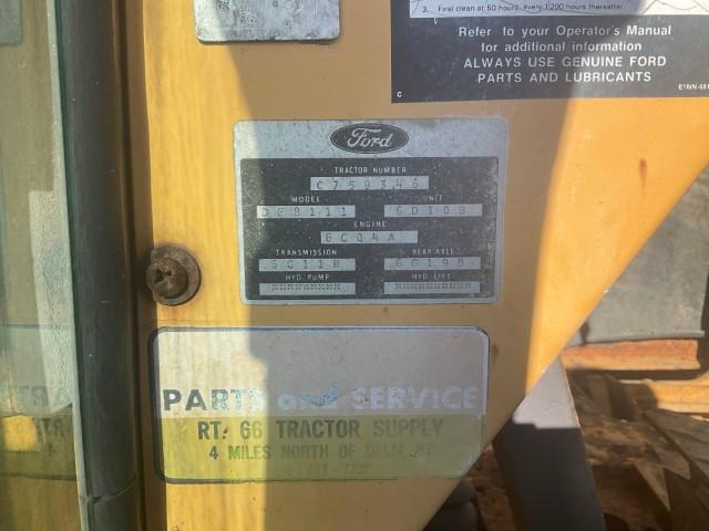 1996 Ford 555D Loader Backhoe