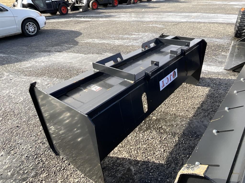 New JCT 84" Snow Pusher