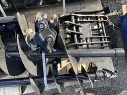 New Future 8 Pcs Mini Excavator Set