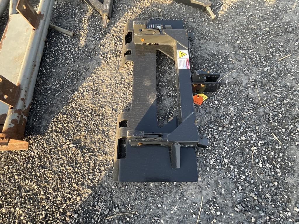 3pt. Hitch- Skid Steer Mount