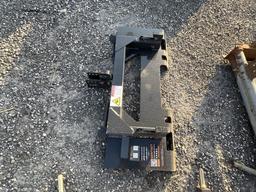 3pt. Hitch- Skid Steer Mount