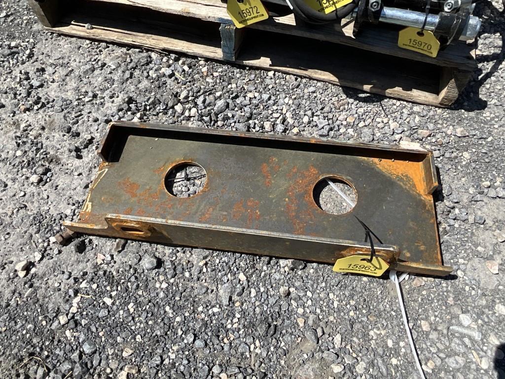 Blank Skid Steer Backing Plates