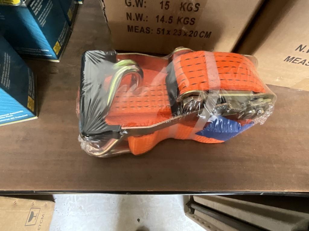 (10) New Future Ratchet Straps 2 inch X 27Ft