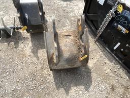 Used 18" Tooth Bucket for Mini Excavator